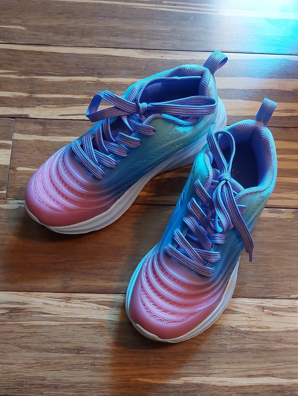 Dream Pairs S DRS2330K Kids Sneakers Pink & Blue US 1